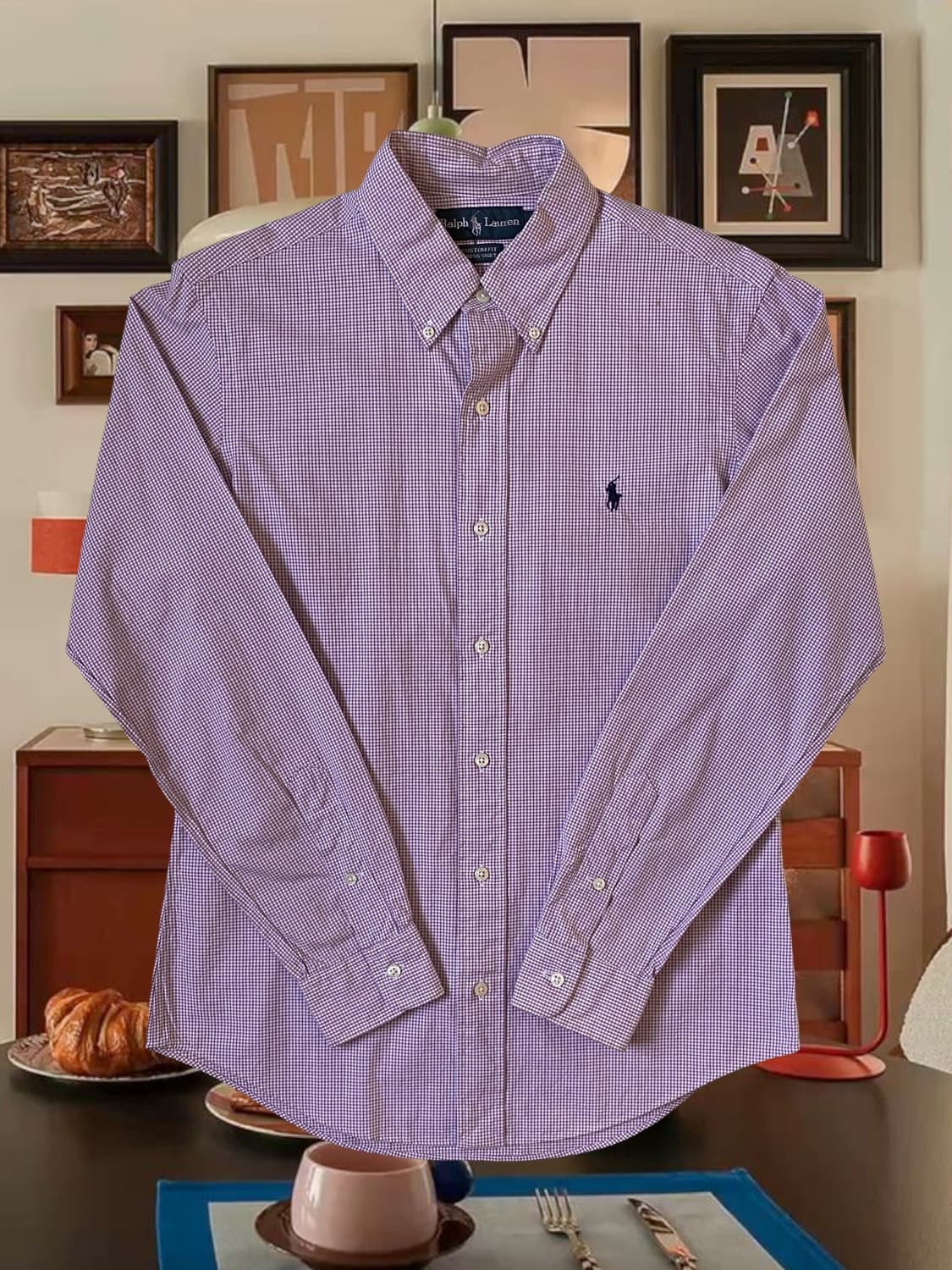 폴로 랄프로렌 체크 셔츠 (Man M) AB1366 상품이미지1
