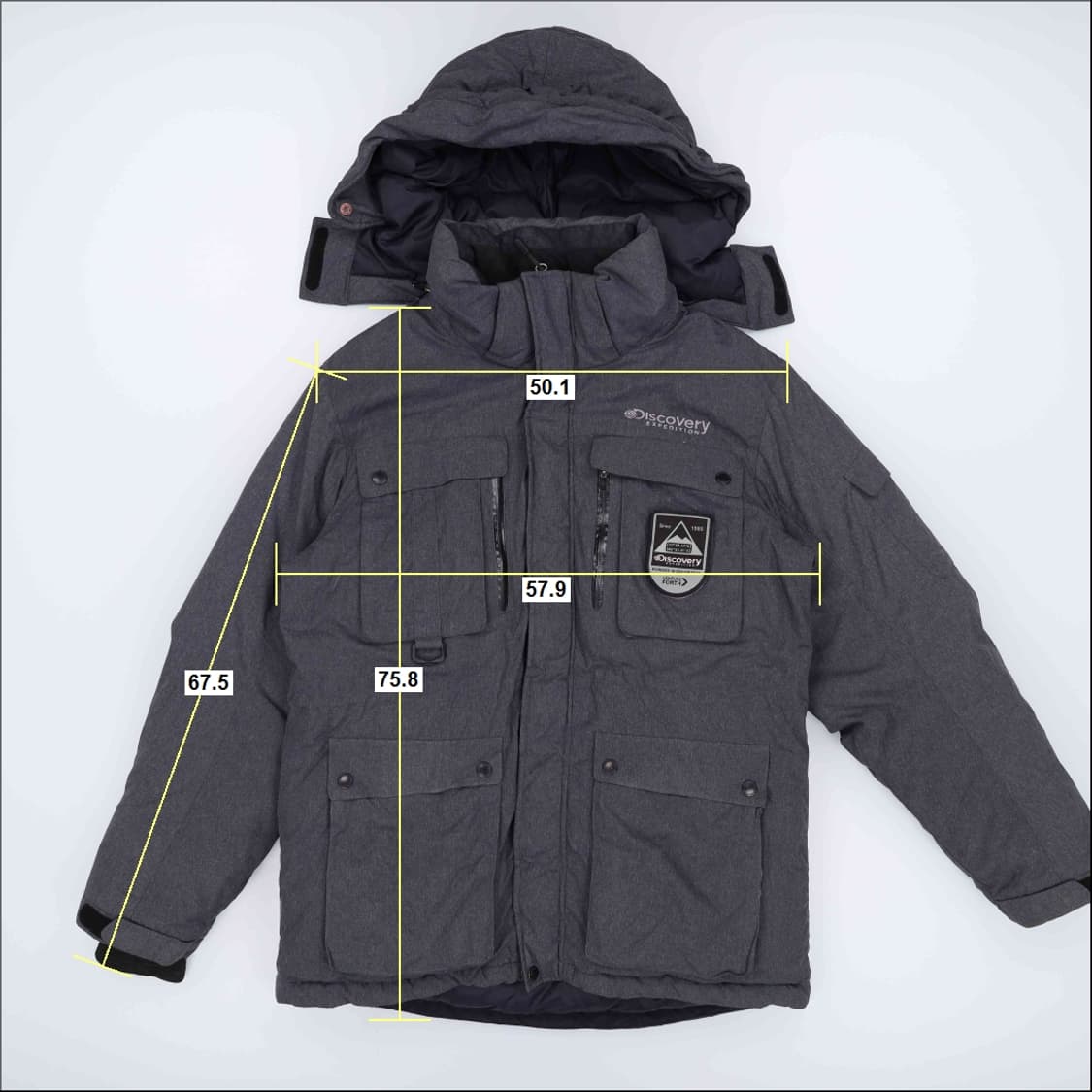 [100] 디스커버리 구스다운 후드 패딩점퍼 1103HR2 상품이미지7