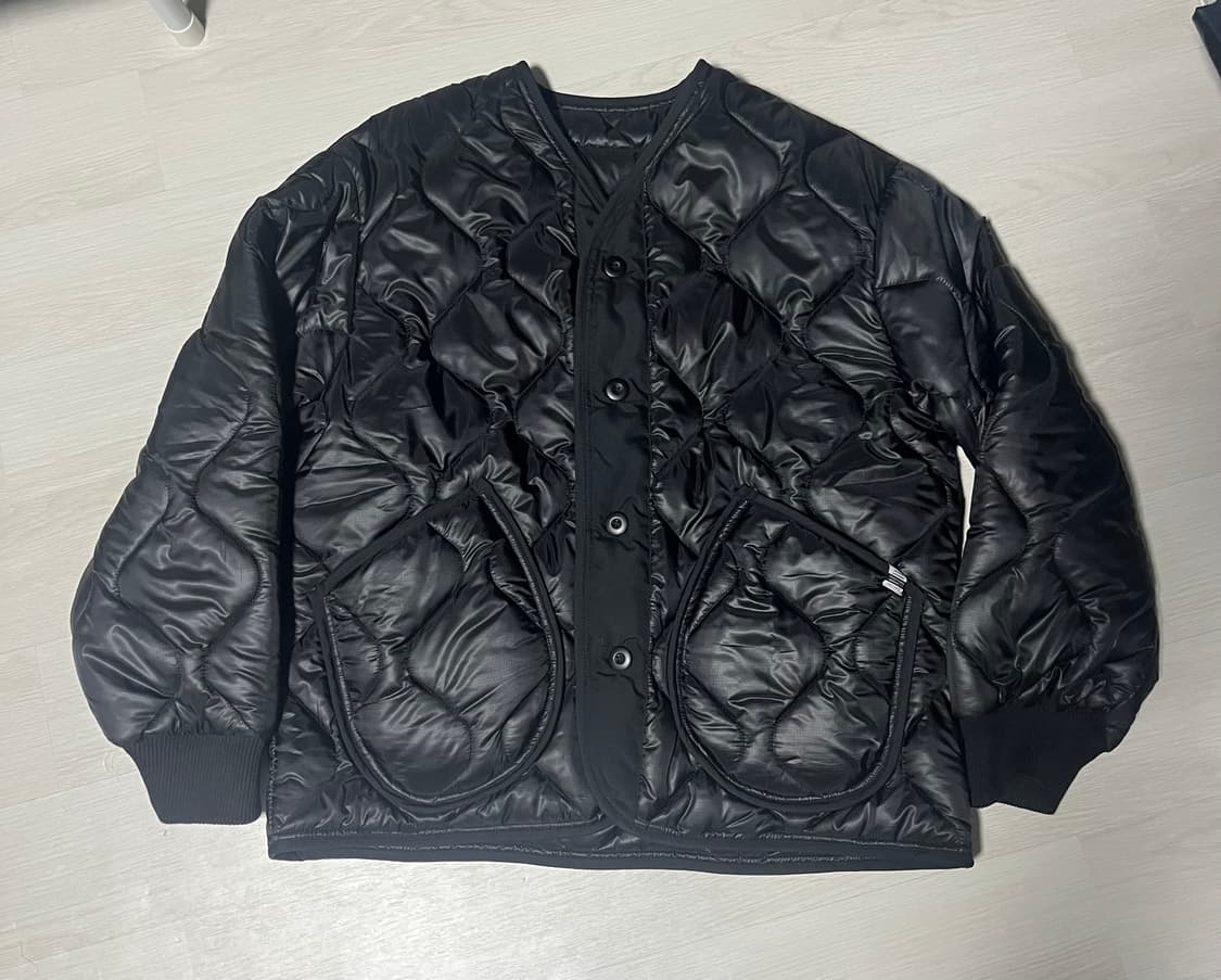 퀄팅 오버핏 자켓(내피, 깔깔이, 경량패딩) 상품이미지5