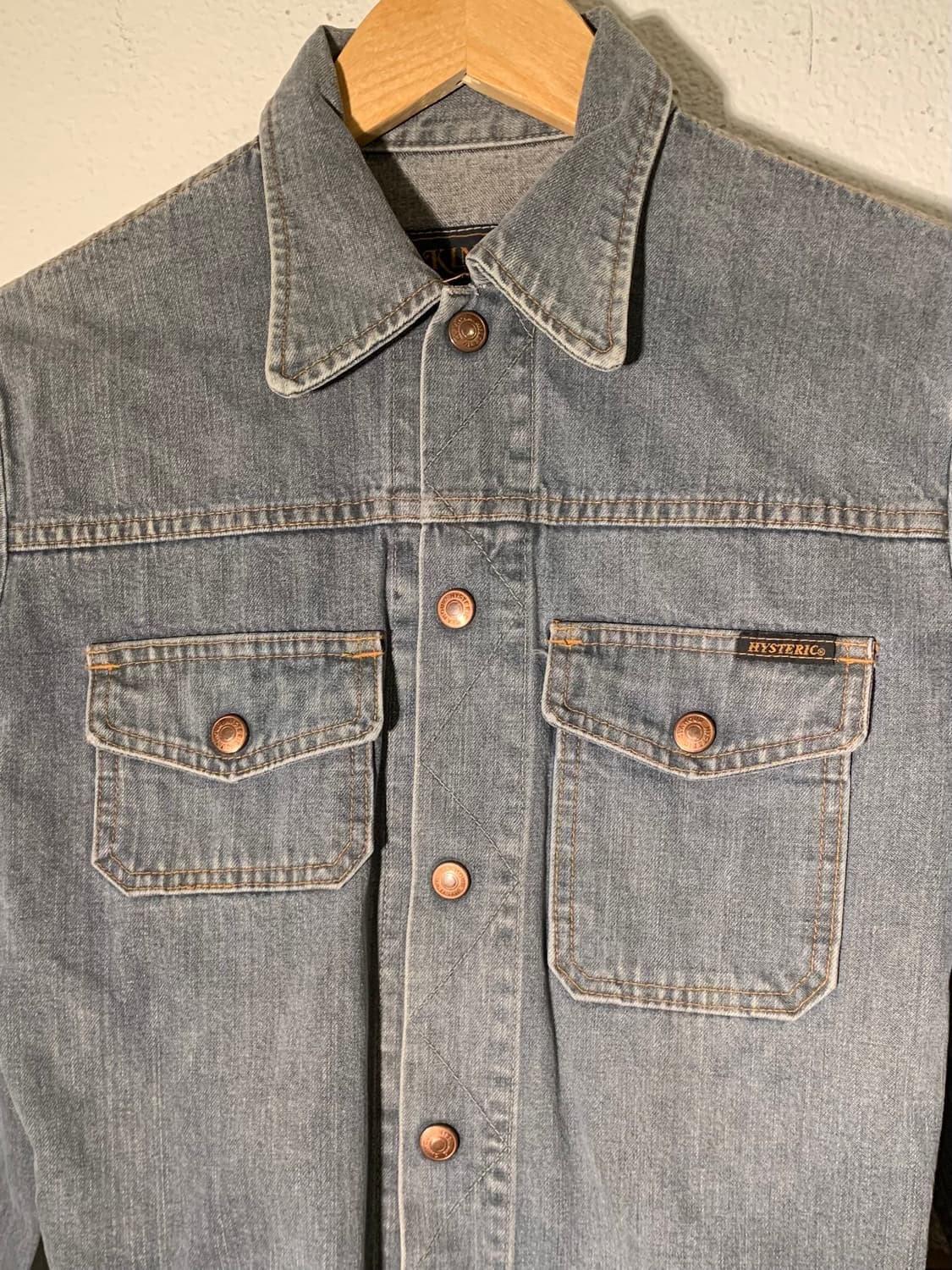 히스테릭글래머 데님 셔츠 자켓 상품이미지3