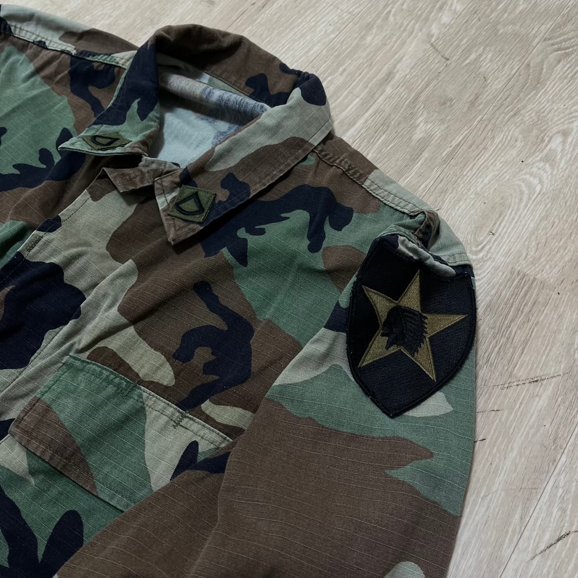 미군 밀리터리 우드랜드 BDU 전투복 자켓 M/95 상품이미지4