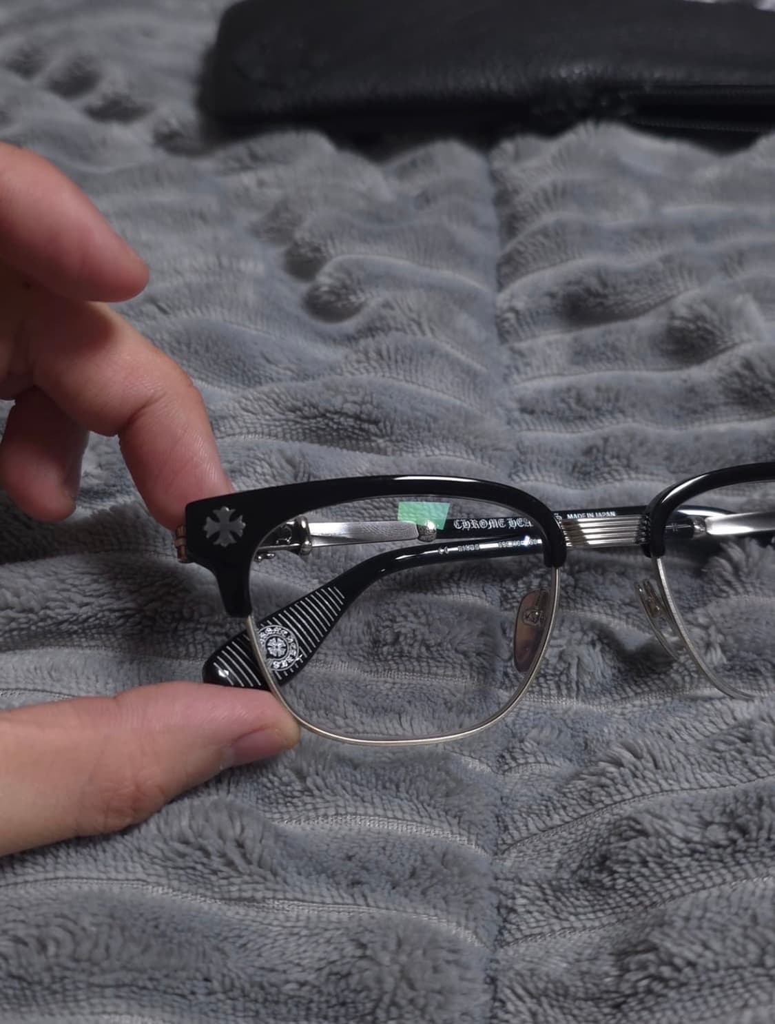 크롬하츠 보넨노이슈어2 블랙 실버 안경 (53) 상품이미지4
