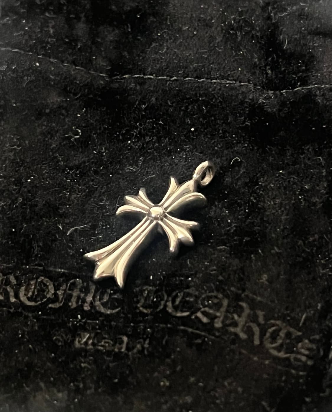 한스룸 크롬하츠 타이니 크로스 애프터 풀파베 팬던트 상품이미지4