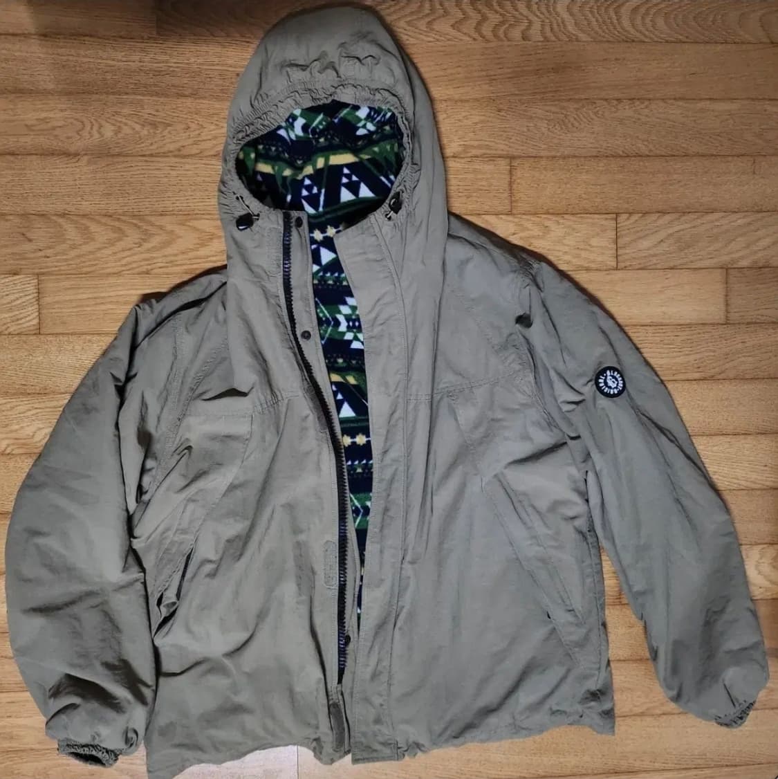 블랙아웃 리버시블 자켓 L 상품이미지1