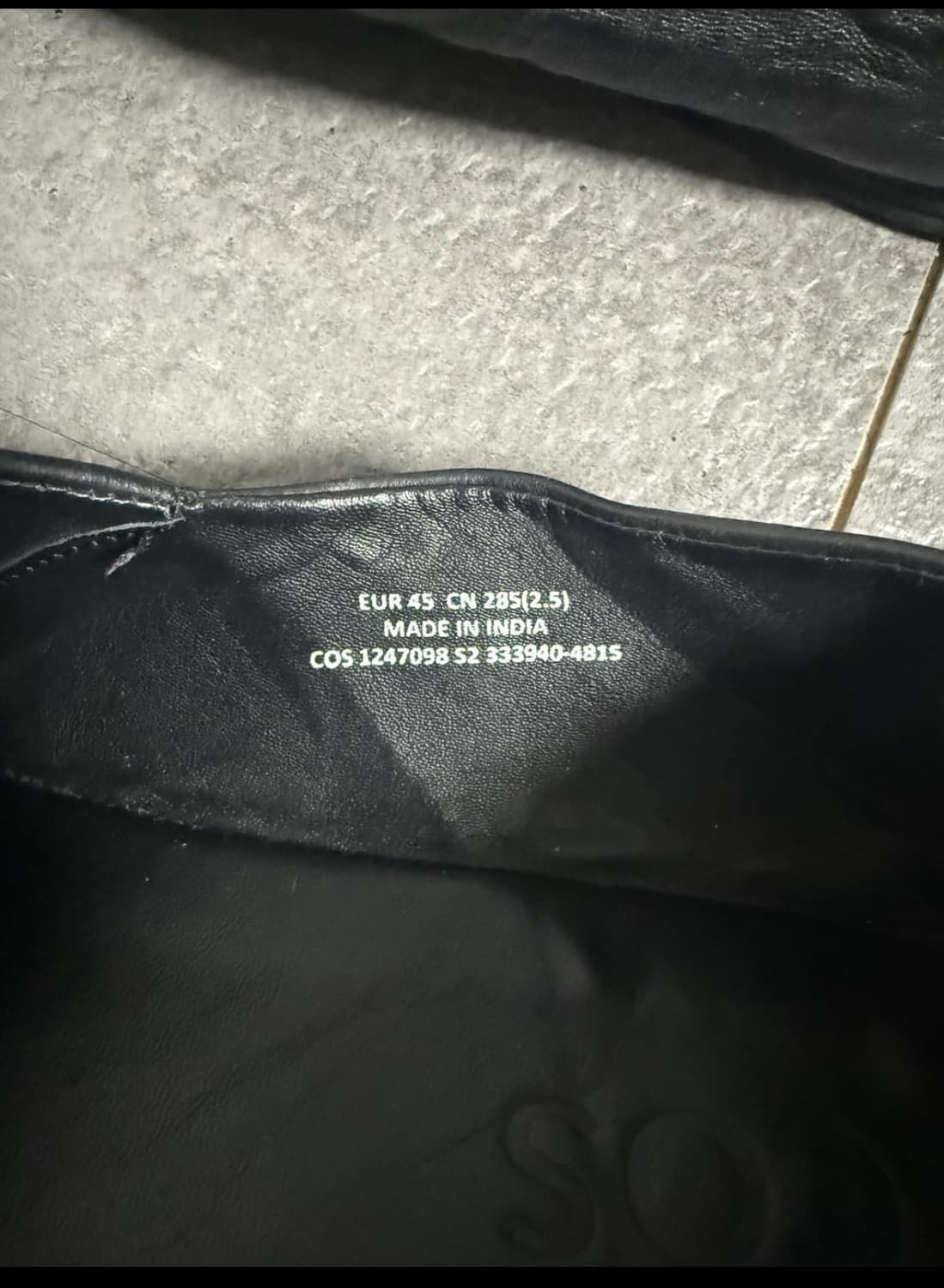 코스 레더 뮬 상품이미지5