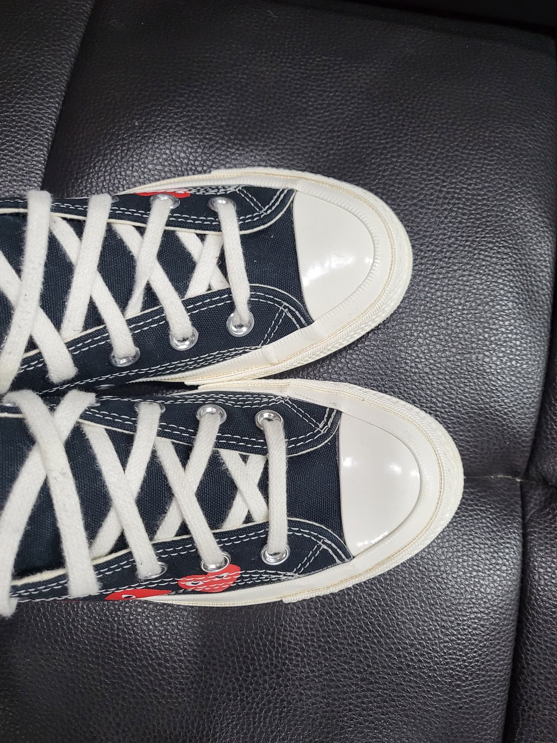 컨버스&꼼데가르송 로우 스니커즈 상품이미지5