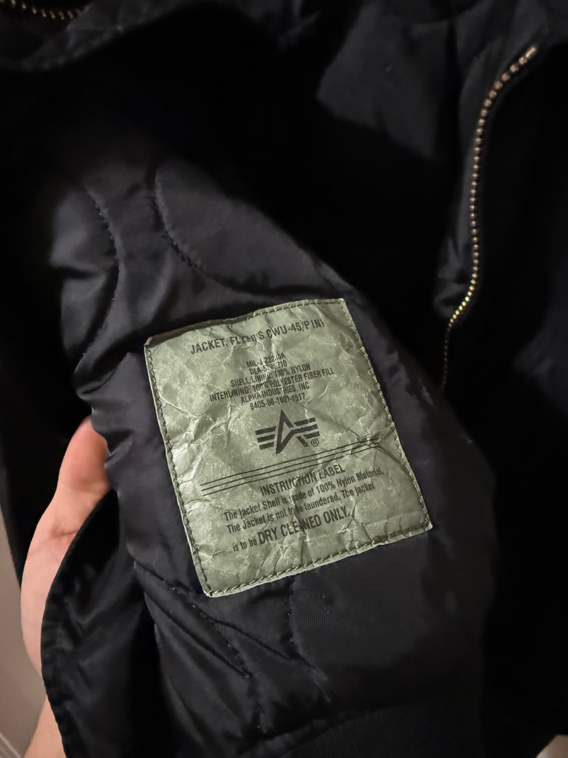 Alyx x Alpha Industries 알릭스 x 알파 봄버 자켓 상품이미지5