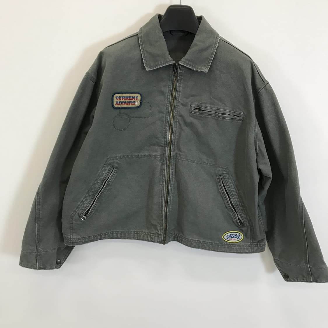 90s USA 빈티지 워크자켓 모스그린 [국내110] 상품이미지1