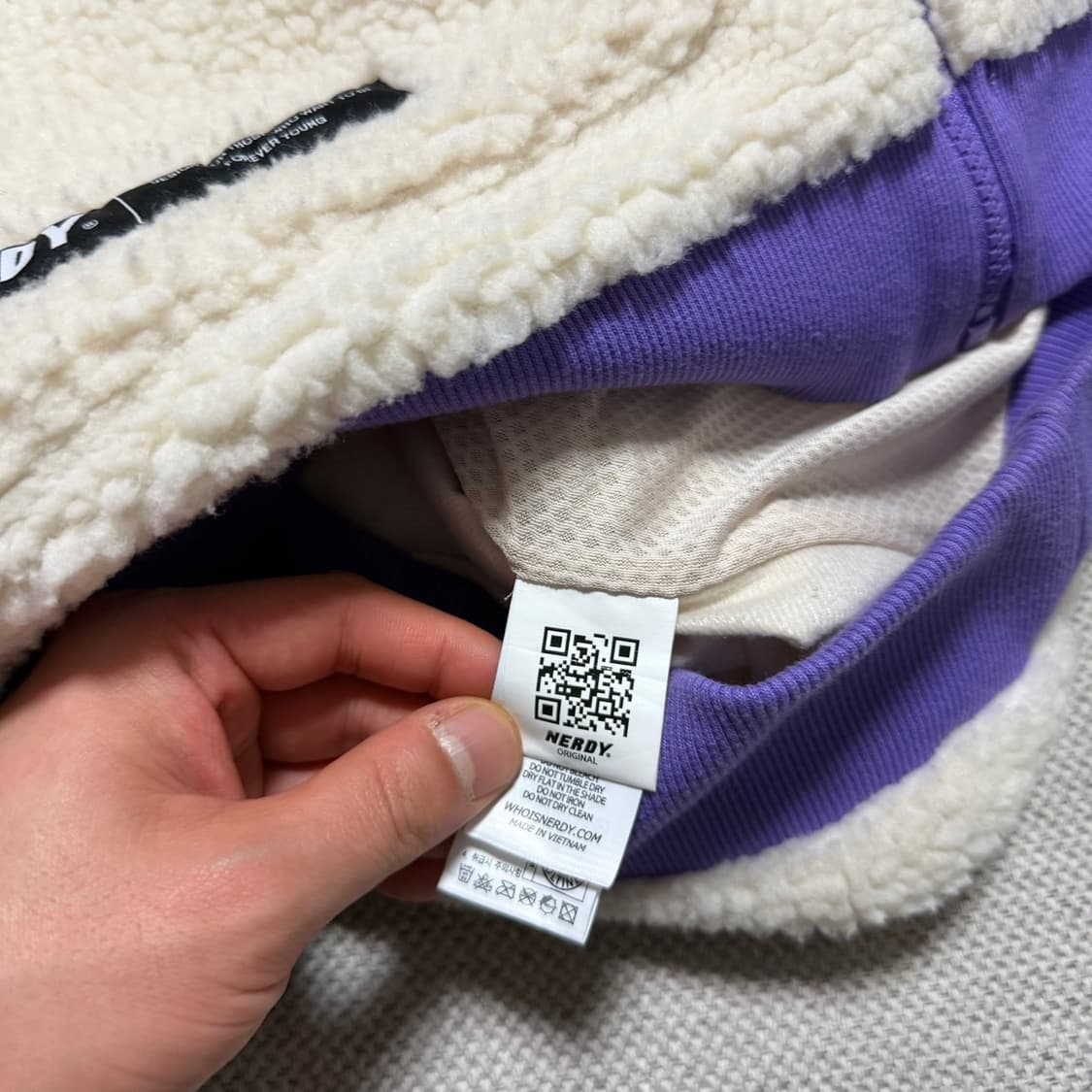 널디 NERDY 뽀글이 플리스 베스트 상품이미지4