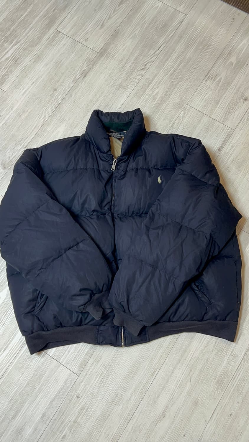 90s 폴로 숏패딩 상품이미지1