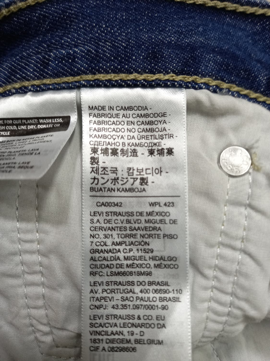 28-29 리바이스 LOW PRO 테이퍼드핏 일자진 28-906 상품이미지8