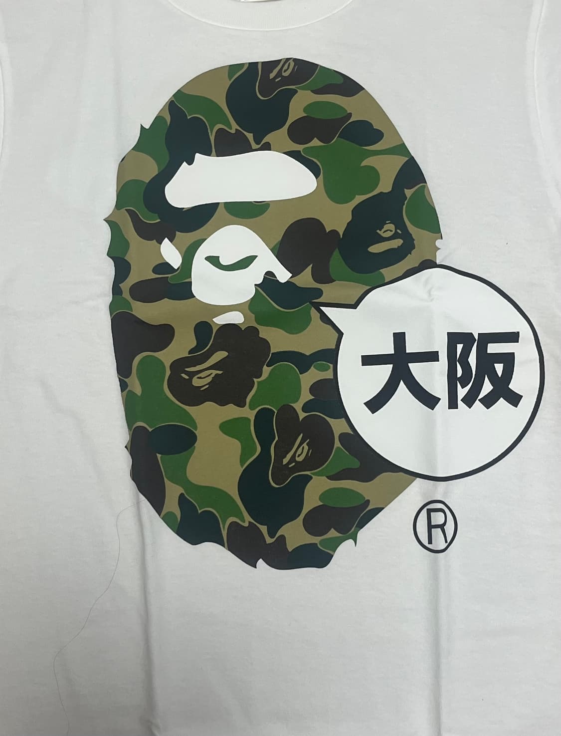 베이프 에이프헤드 시티 티셔츠 오사카 상품이미지1