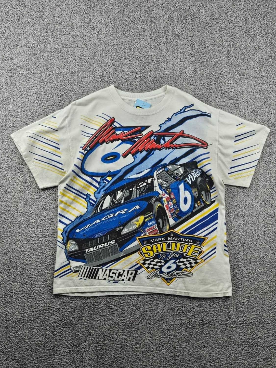 나스카 마크 마틴 레이싱 반팔 티셔츠 ( L ) / 11922 상품이미지3