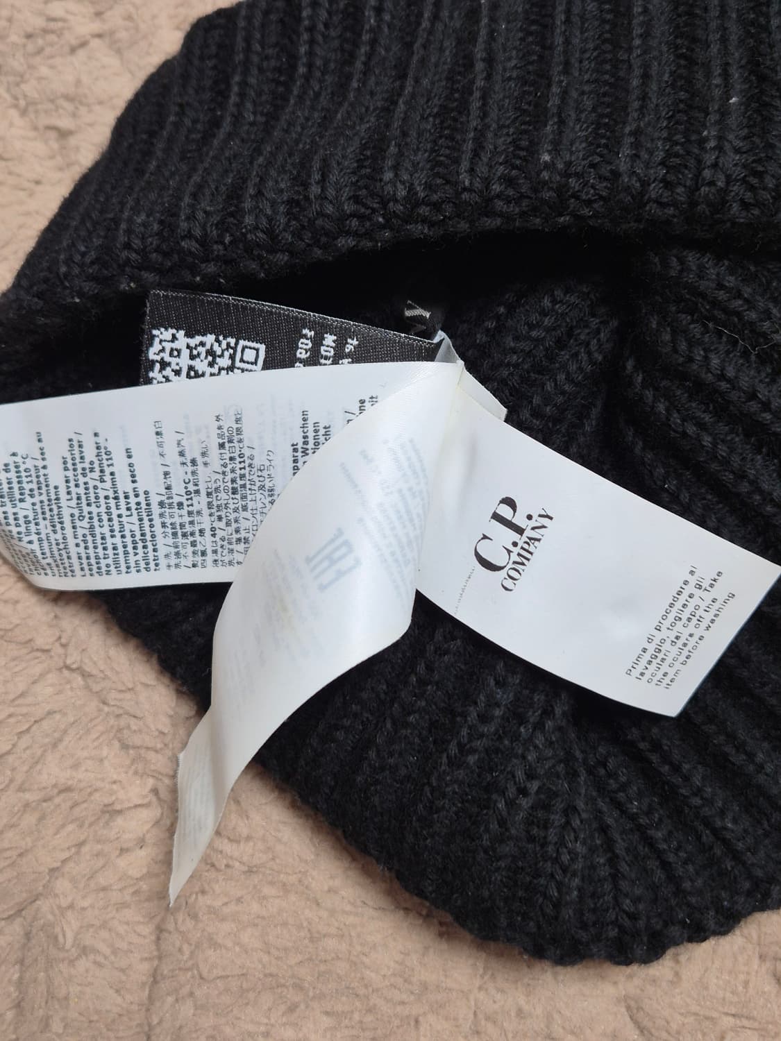 (OS)CP컴퍼니 FW20 고글 비니 블랙 상품이미지4