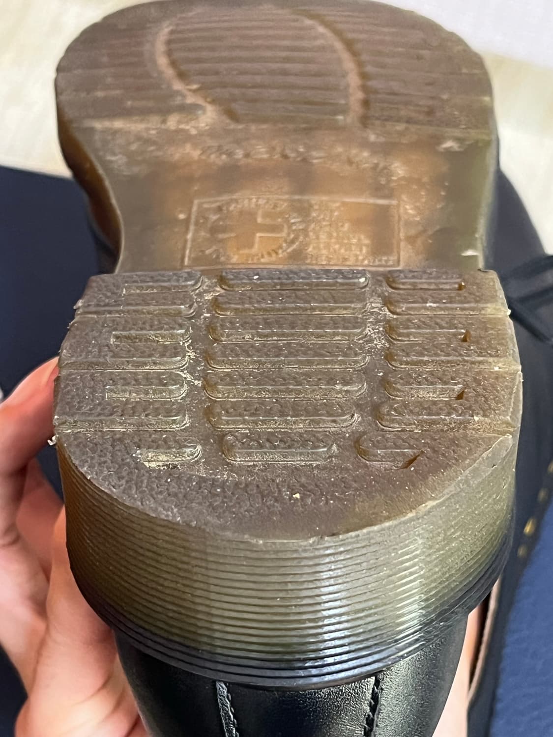 닥터마틴1461 3홀 스무스 나파레더 39(250)사이즈 블랙 상품이미지8