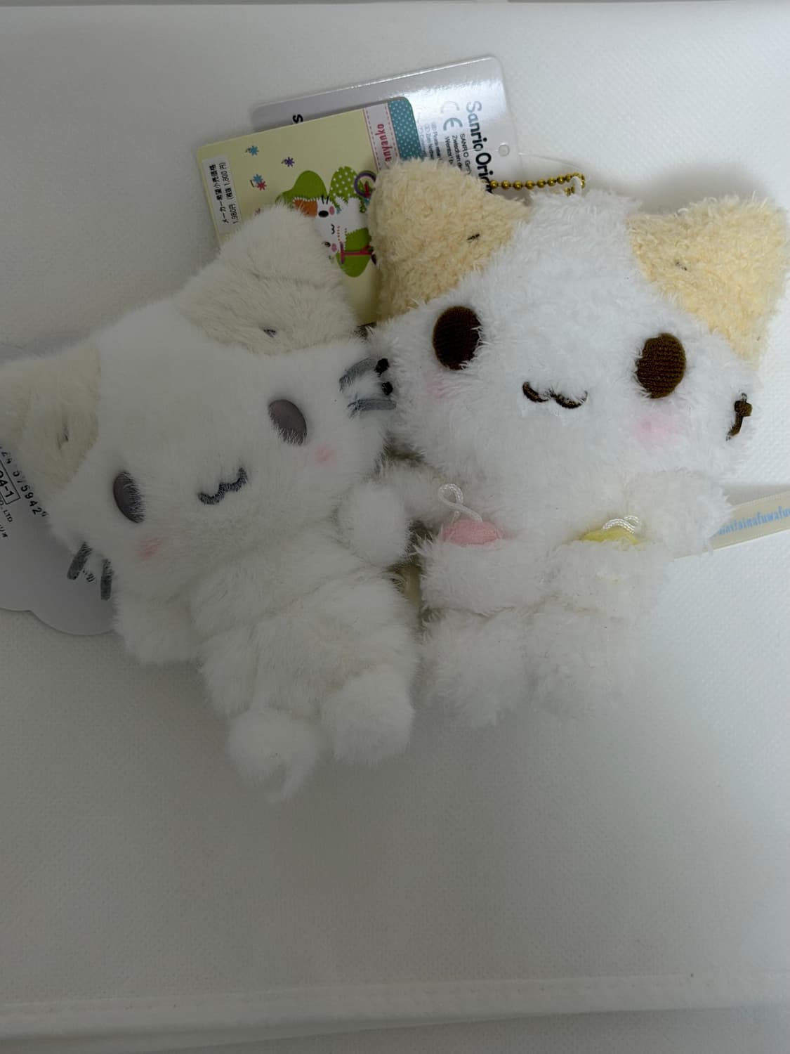 마슈마로 마스코트 키링 2종 일괄 상품이미지1