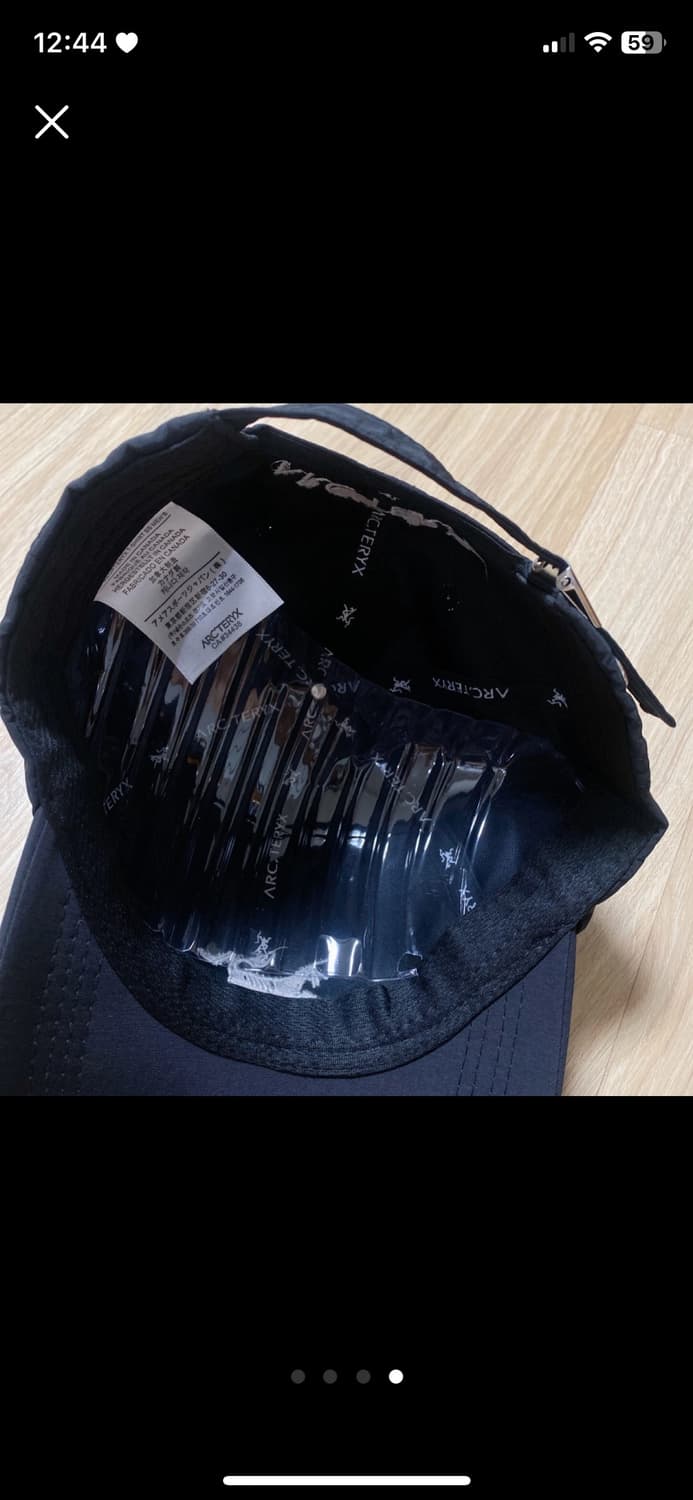 아크테릭스 블랙 볼캡 상품이미지4