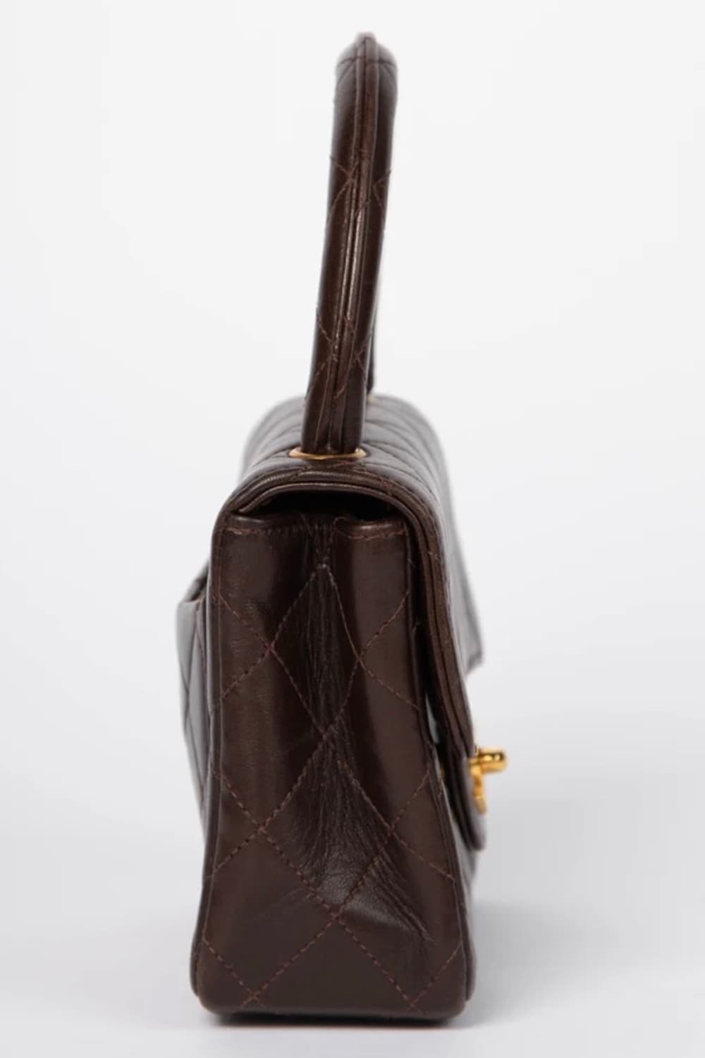 희귀) 1994샤넬 클래식 미니 탑핸들백 정품 상품이미지3