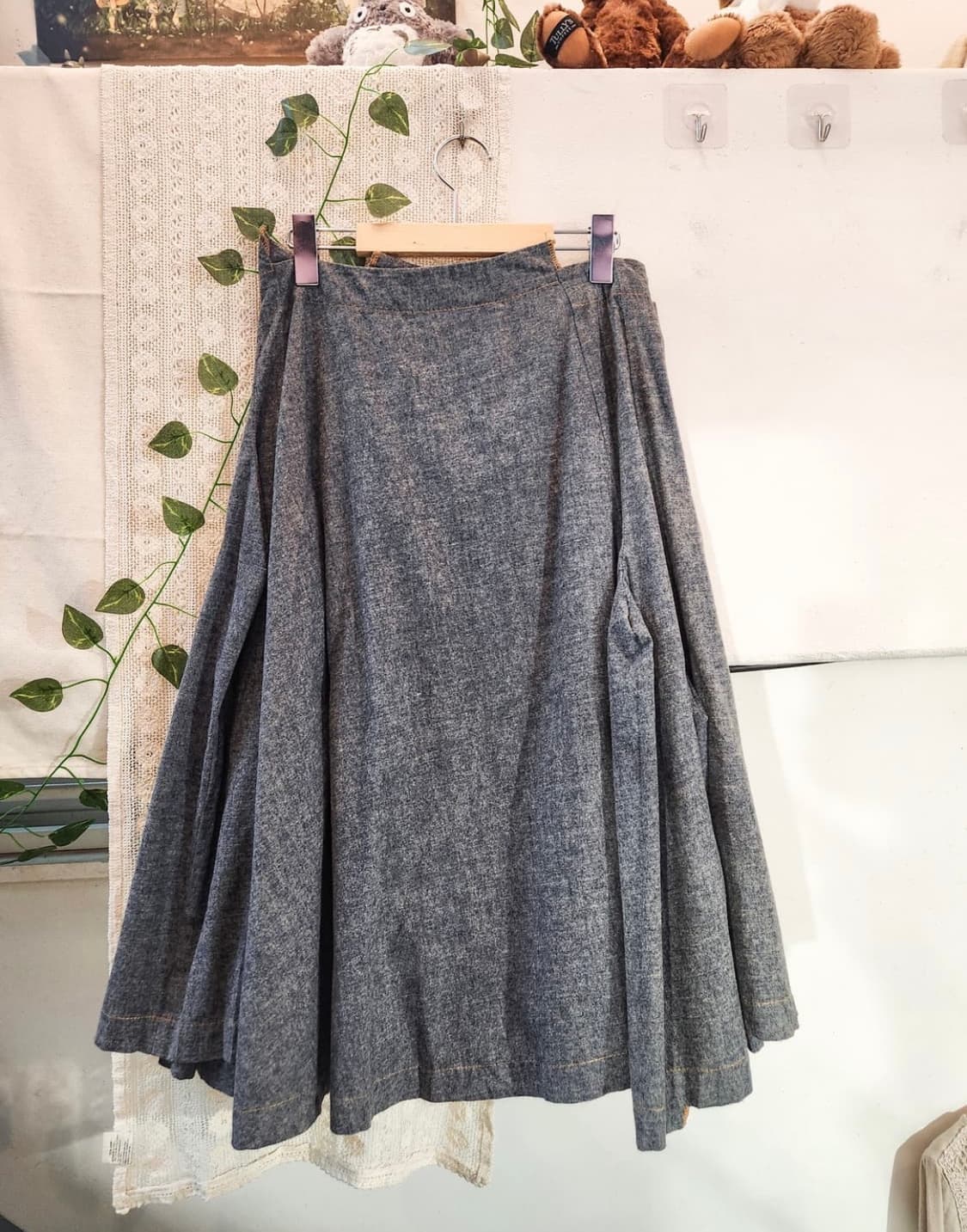 꼼데가르송 트리콧 랩스커트 상품이미지4