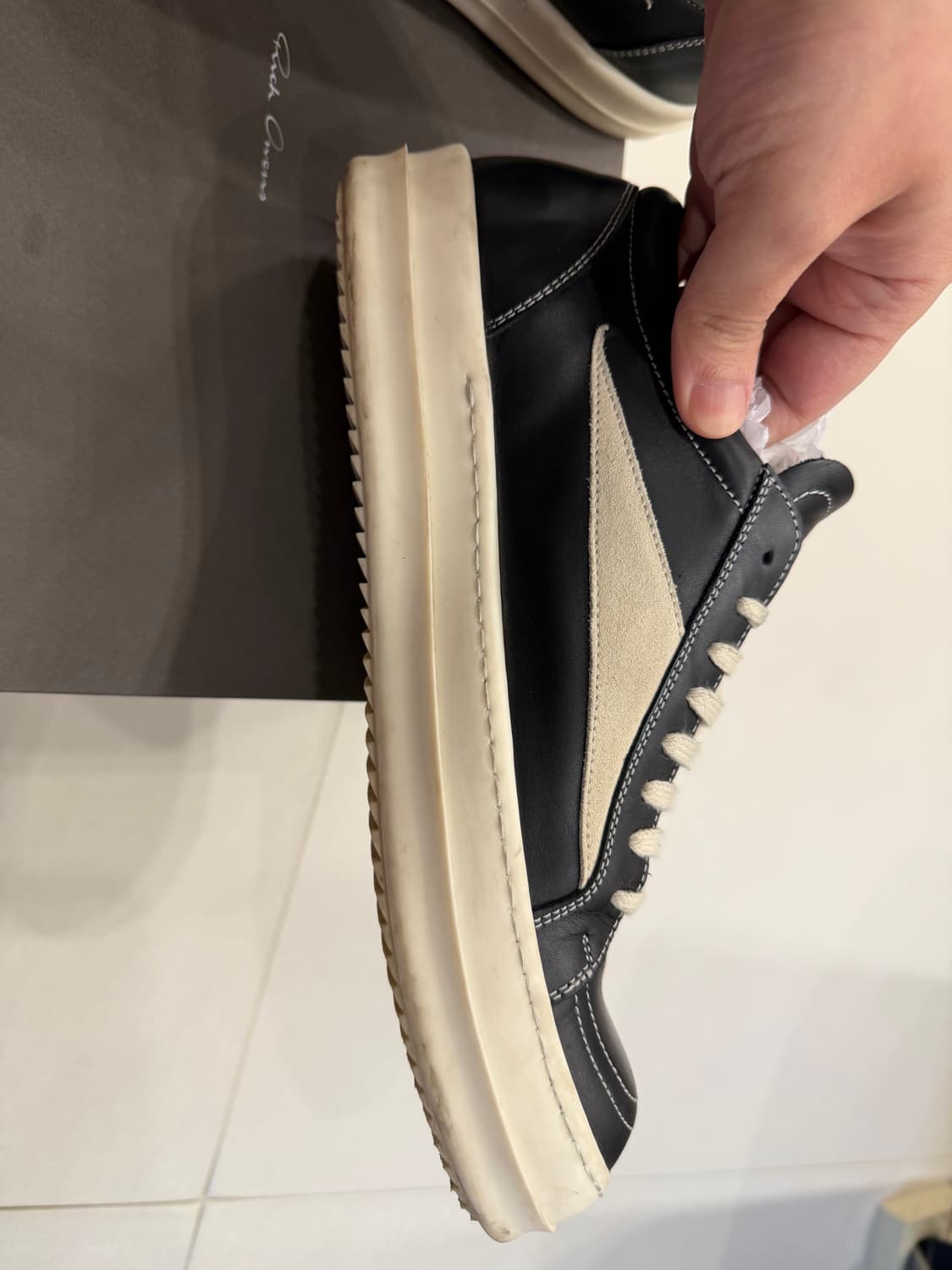 릭오웬스 반스 레더 41 상품이미지6