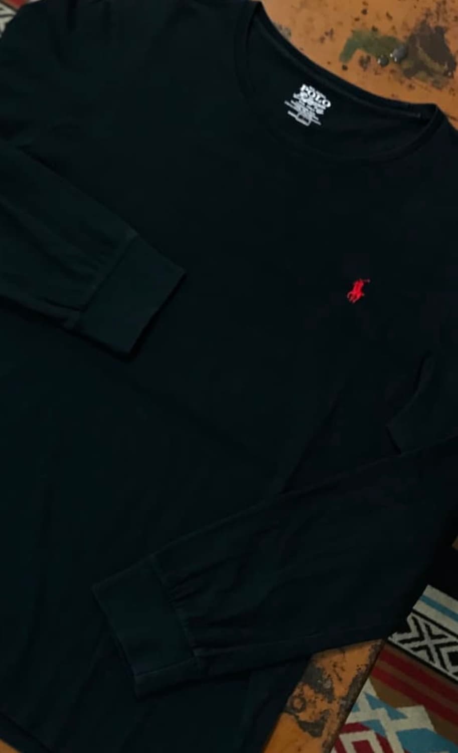 L폴로 랄프로렌 블랙 롱슬리브 상품이미지2