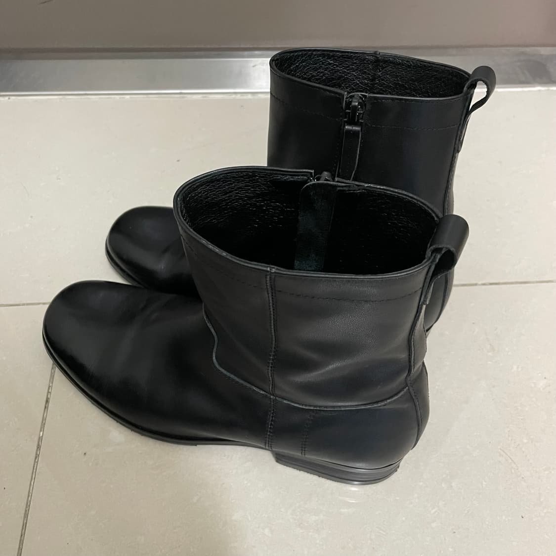 폴리테루 레더 부츠 반무광 1 사이즈 상품이미지2