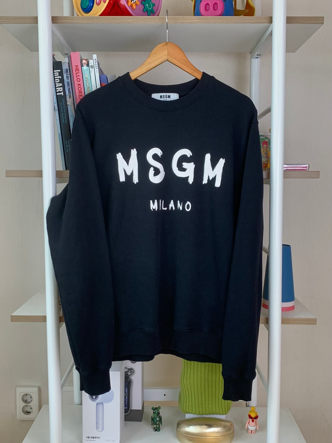 MSGM 맨투맨 (black) 상품이미지1