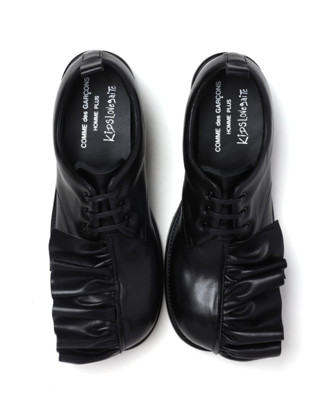 꼼데가르송 옴므플러스xkidslovegaite 레더슈즈 US9 상품이미지1