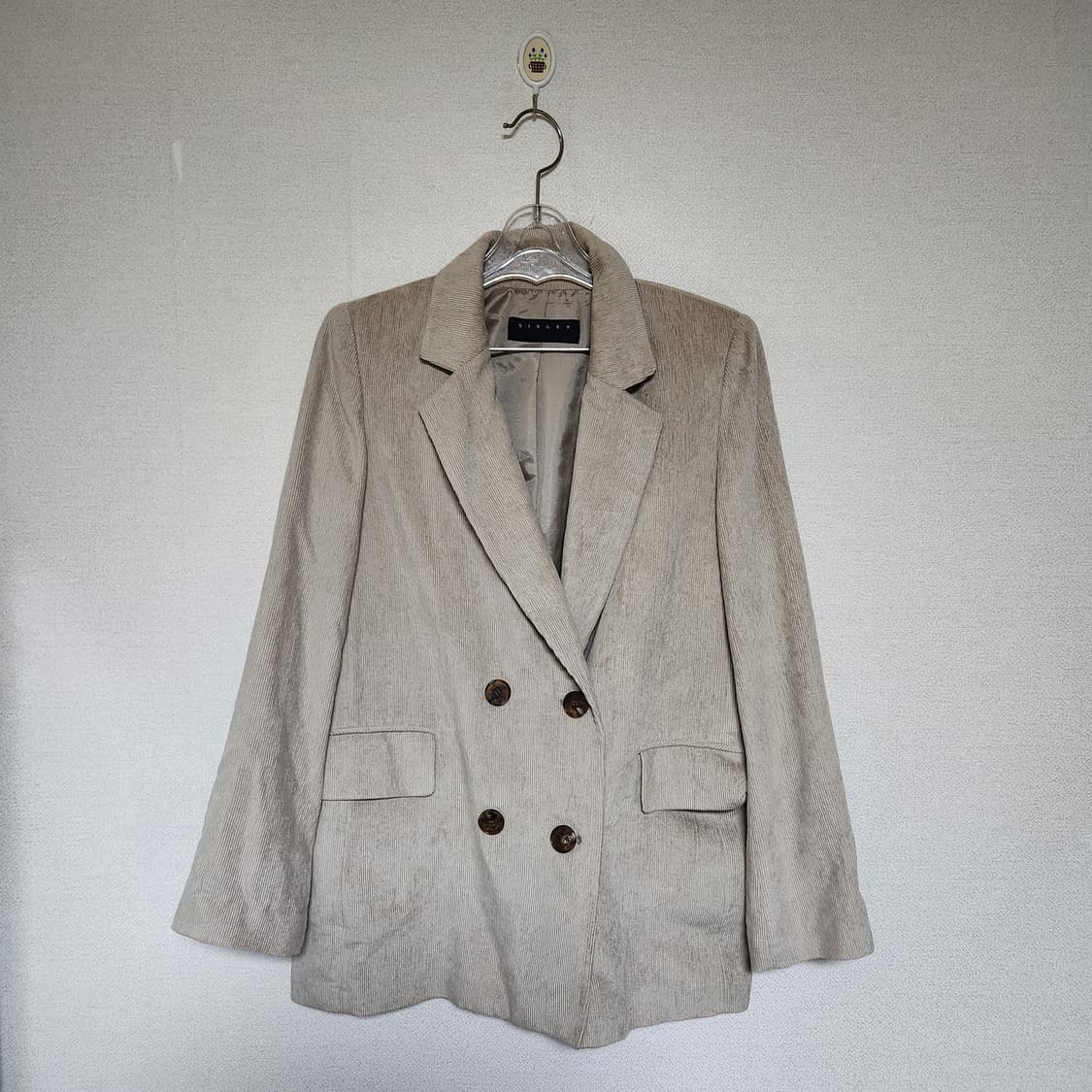 시슬리 코듀로이 더블 자켓 90 상품이미지2