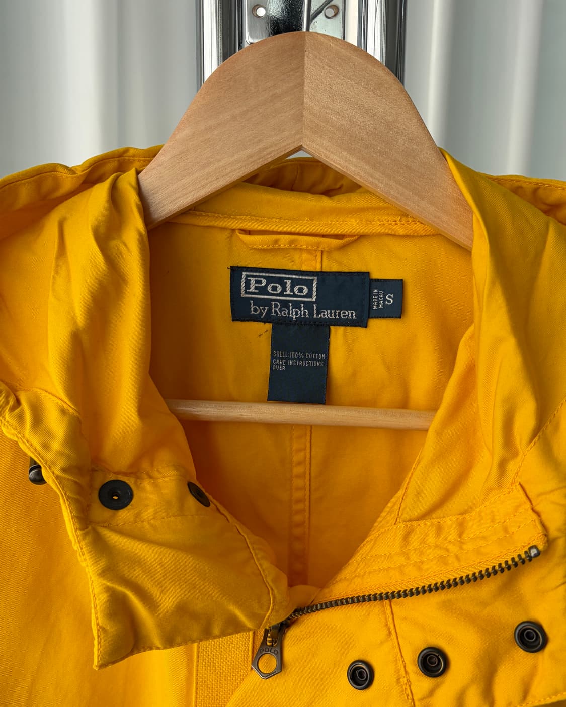 [S]폴로 랄프로렌 옐로우 후드 바람막이 상품이미지5