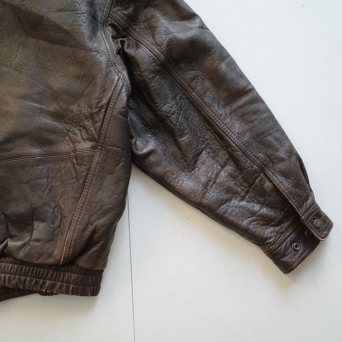 [일본] 레드 빈즈 앤 라이스 G-1 가죽 자켓 44 A-2 상품이미지9