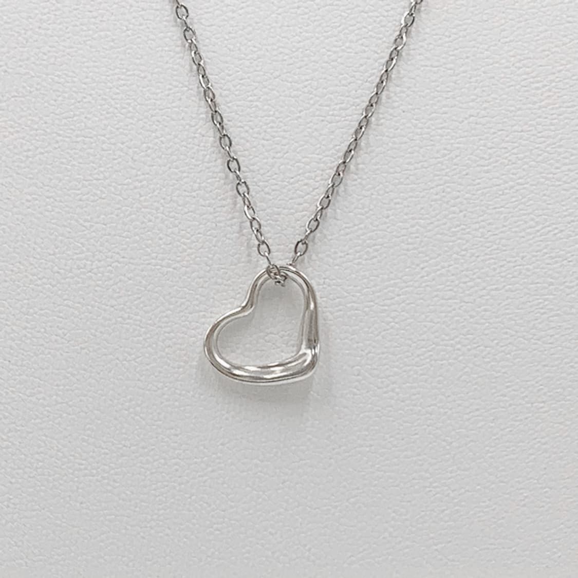티파니 엘사 퍼레티 오픈 하트 미니 펜던트 목걸이 NO.109 상품이미지4