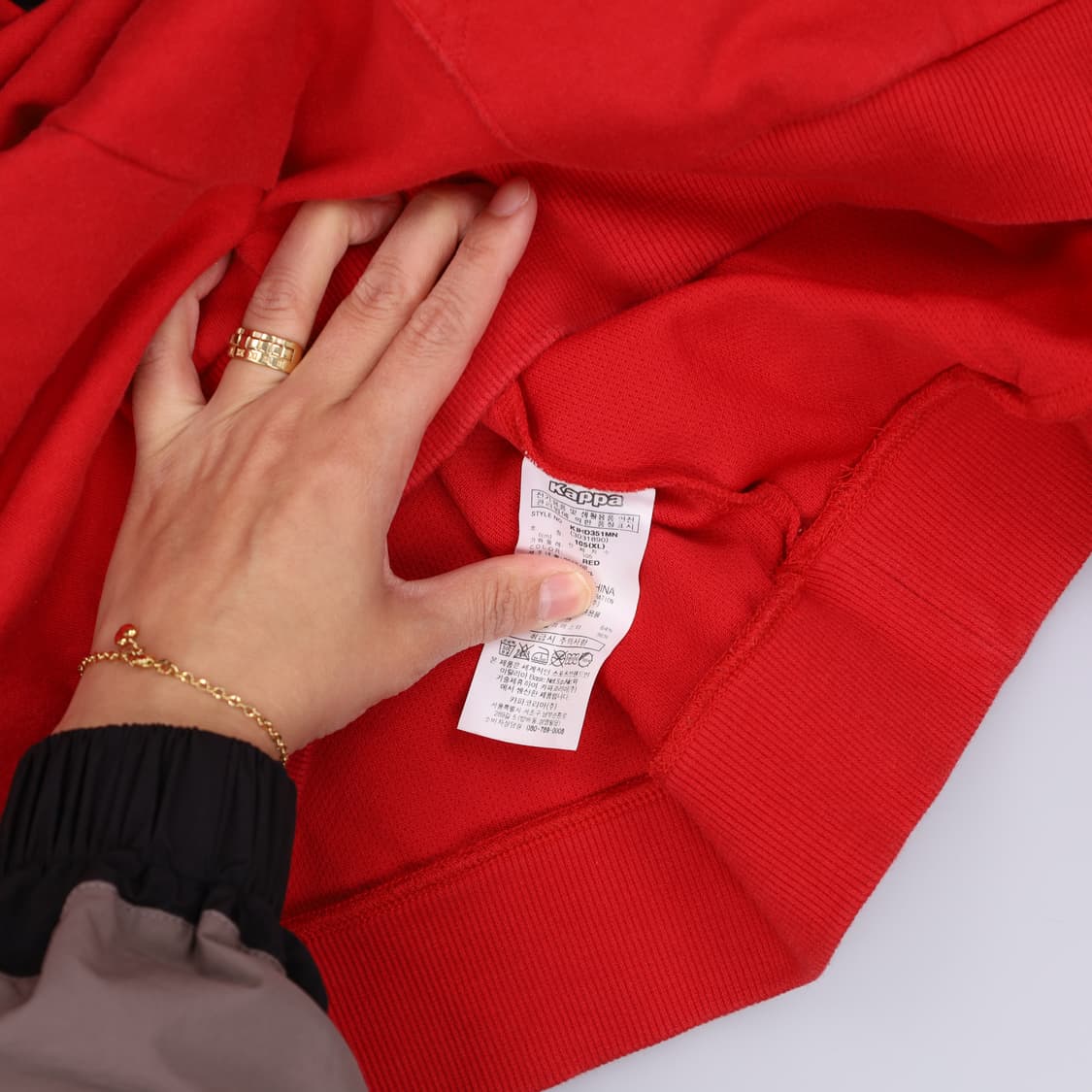 XL 카파 트랙 후드티 0423H1 상품이미지4