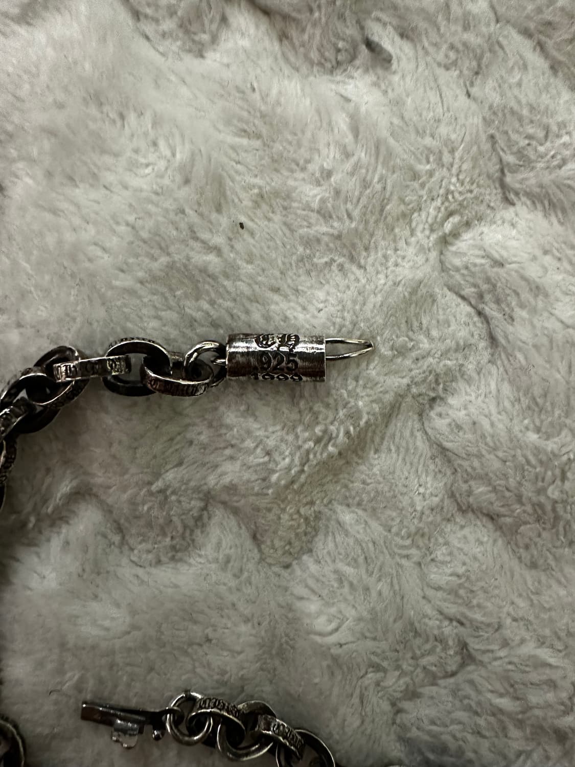 크롬하츠 / 페이퍼 체인 브레이슬릿 팔찌 / 7인치 상품이미지3