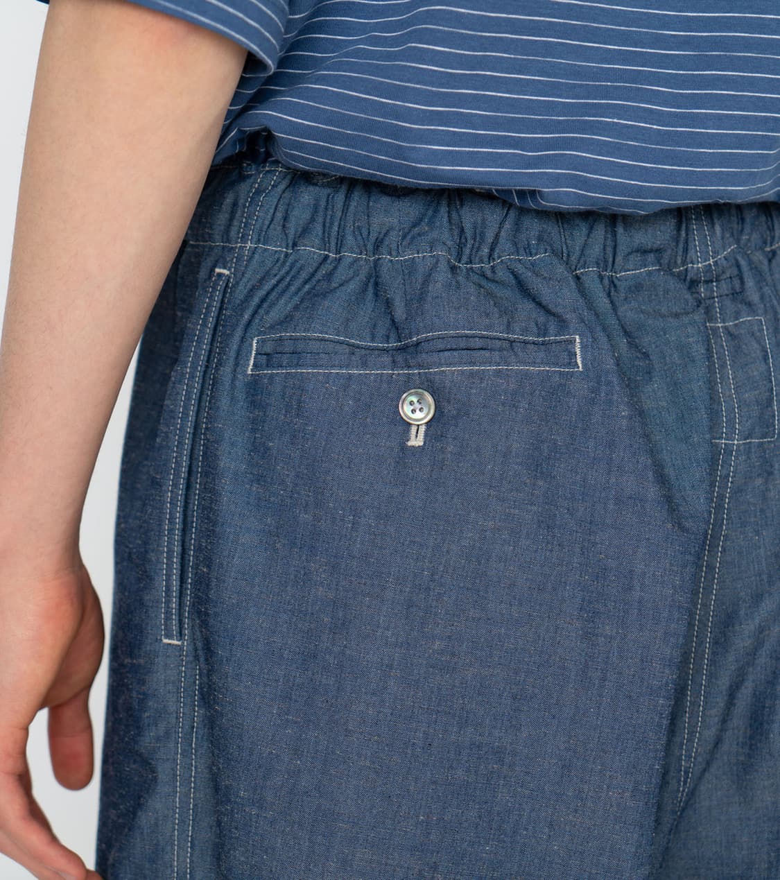 나나미카 샴브레이 이지 팬츠 30 32 34 36 상품이미지8