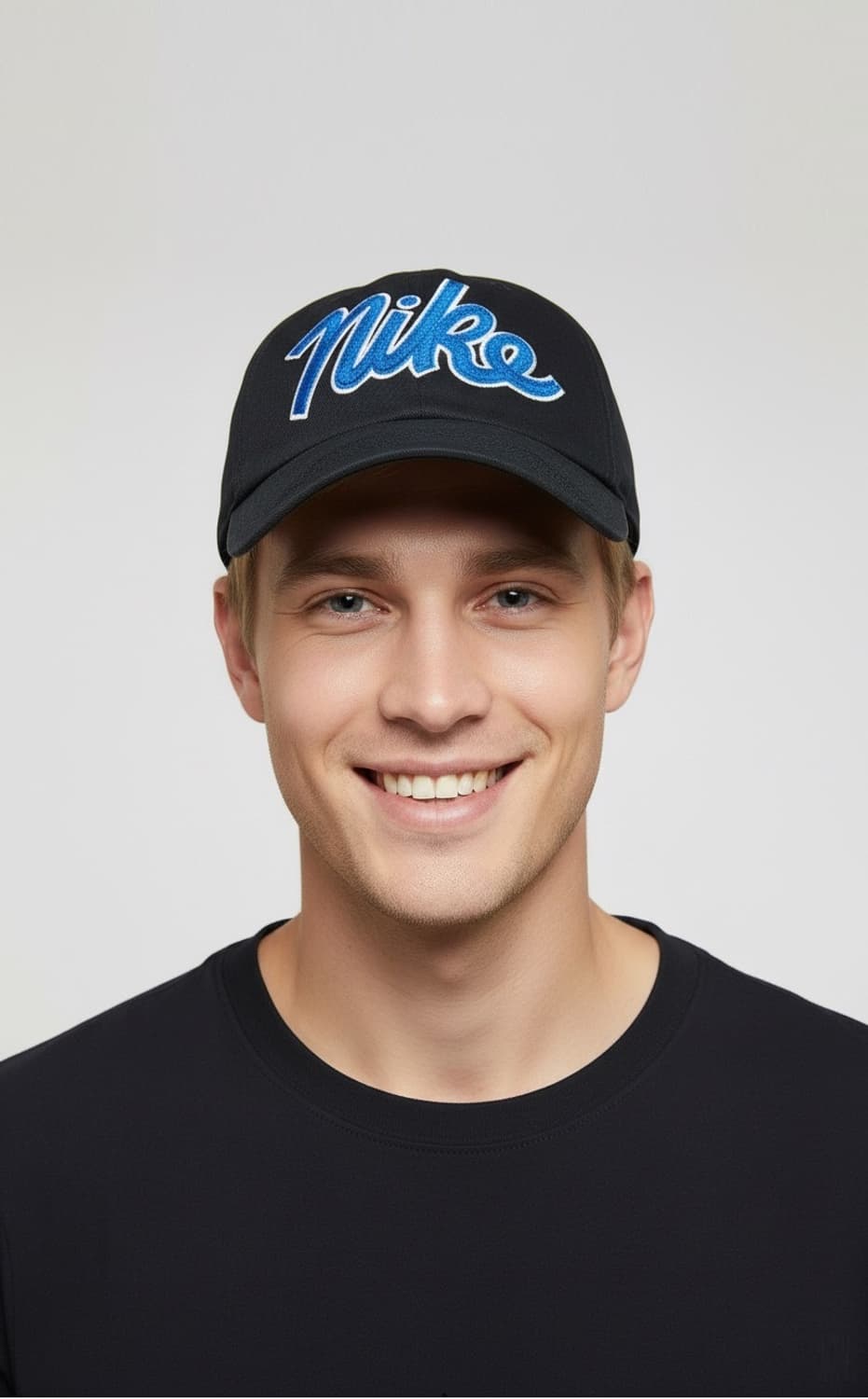 NIKE 나이키 빈티지 초레어 헤리티지86 블루 레터링 자수 볼캡 모자 상품이미지6