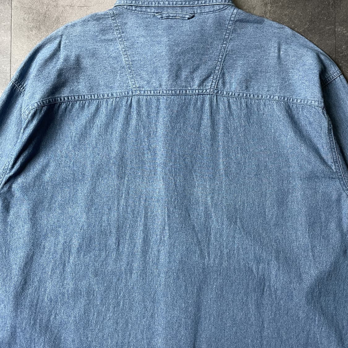 ULTRACLUB 빈티지 다운버튼 코튼 데님 셔츠 A00732 상품이미지7