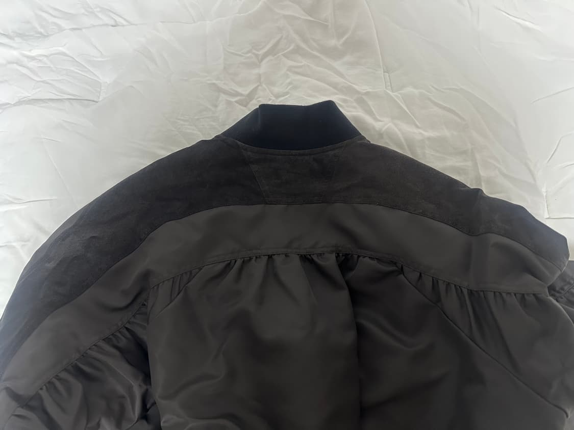 [M] cmmawear 커마웨어 C 라운드 봄버 브라운 상품이미지4