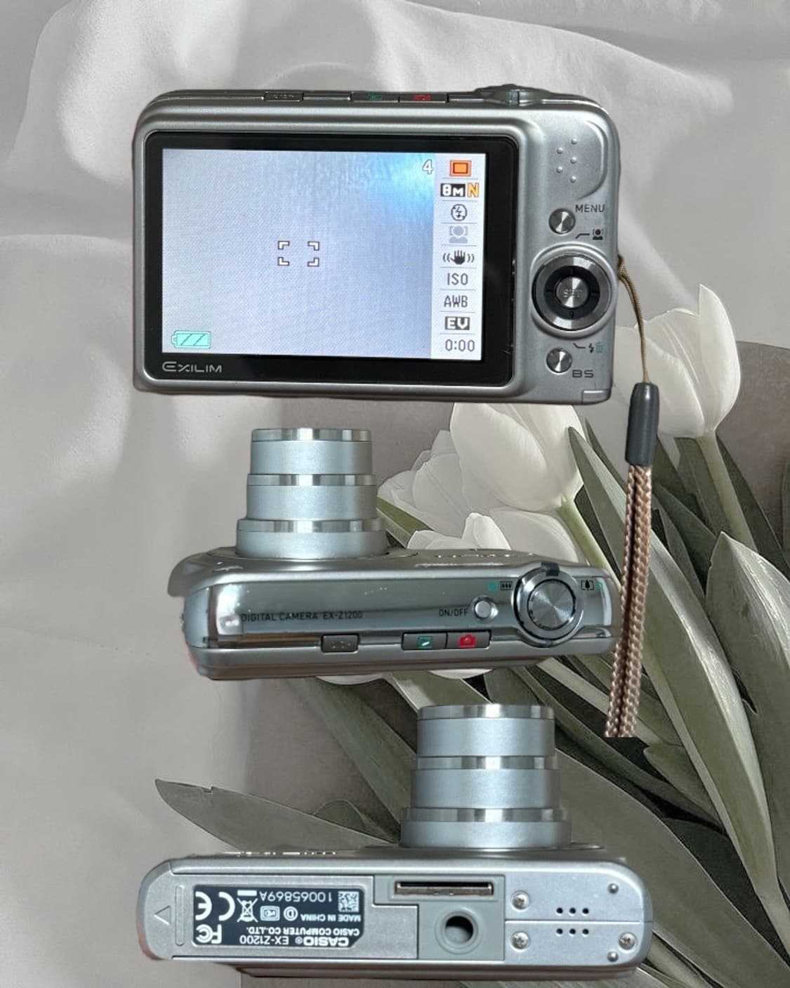 인기!) Casio 엑슬림 Z1200 디카 빈티지 캠코더/캐논 니콘 소니 상품이미지2
