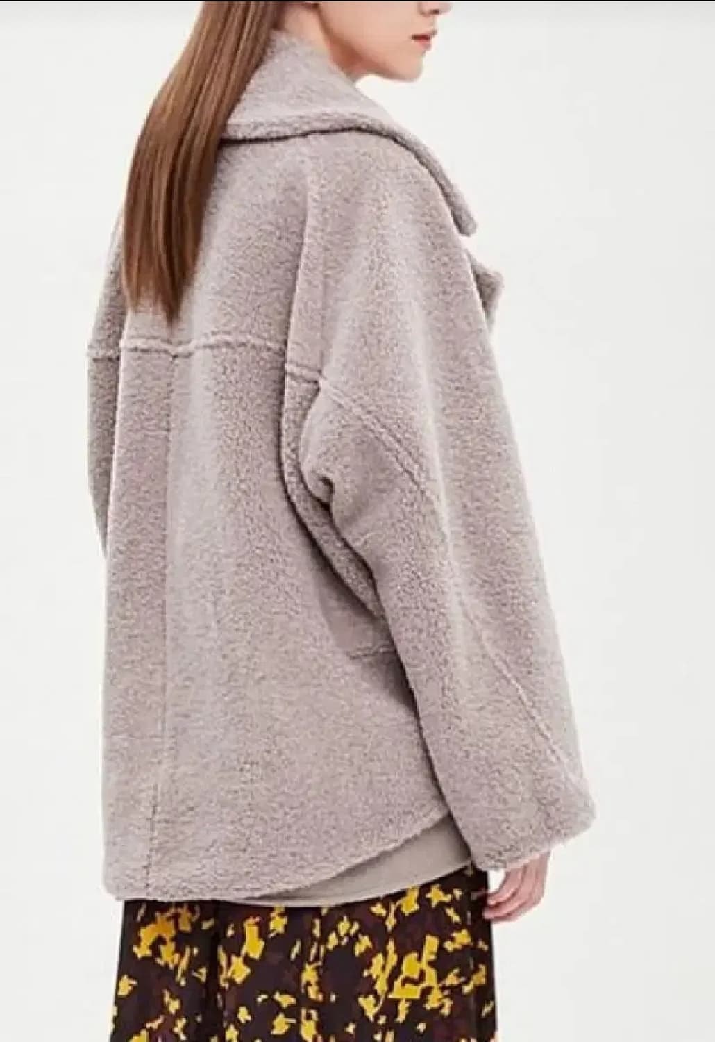 TIME 타임 포스트모던 뽀글이 플리스 자켓 상품이미지2