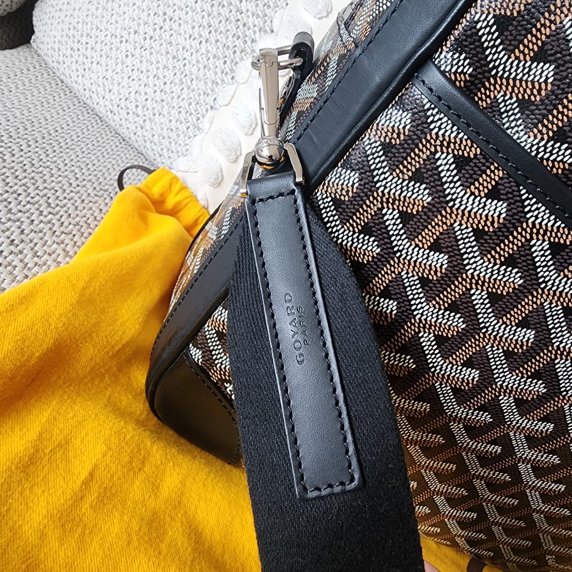 전시품급 고야드 암바사드 mm 서류가방 브리프케이스 토트 숄더백 상품이미지6