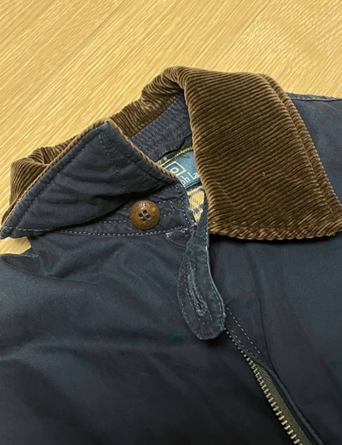 폴로 랄프로렌 네이비 블루종 자켓 xs 상품이미지4