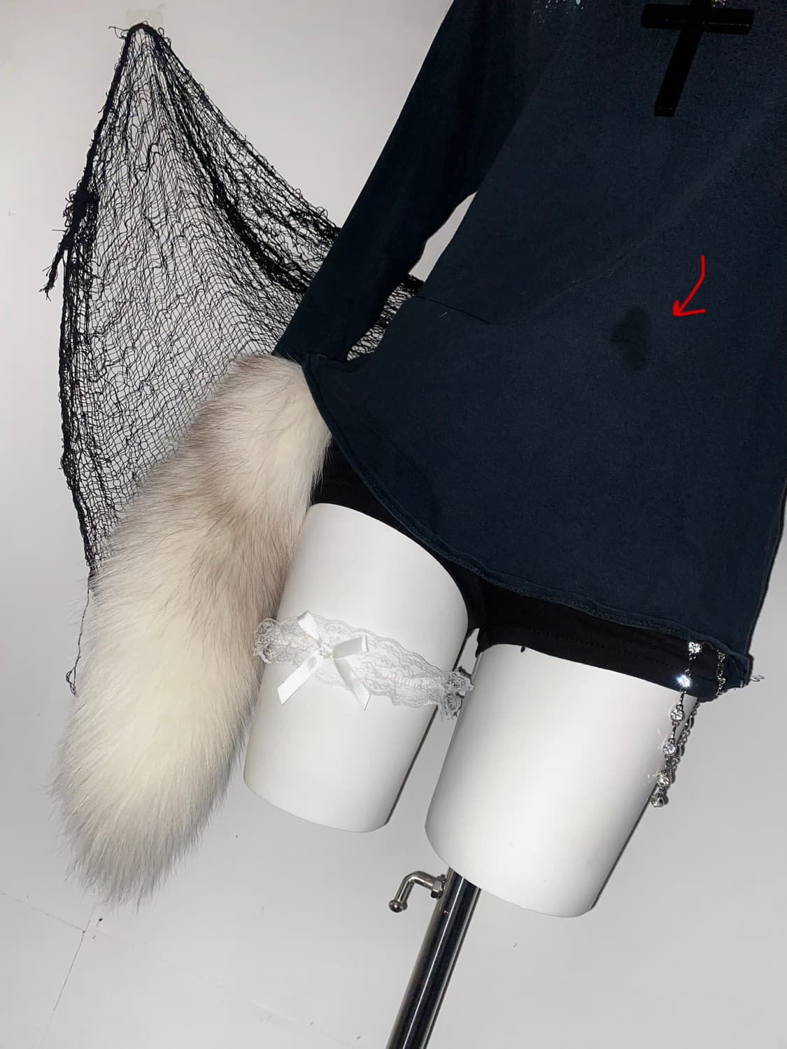 ꒰ঌ JOSP 스컬 고딕 레터링 롱슬리브 ໒꒱ 상품이미지6