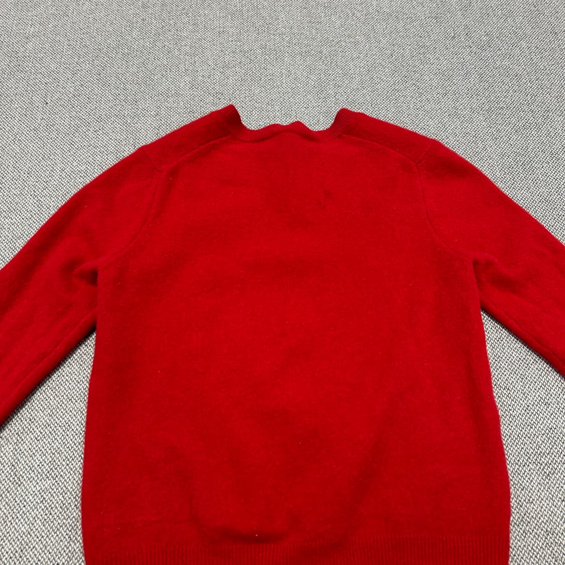 꼼데가르송 우먼스 레드와펜 가디건(M) 상품이미지5