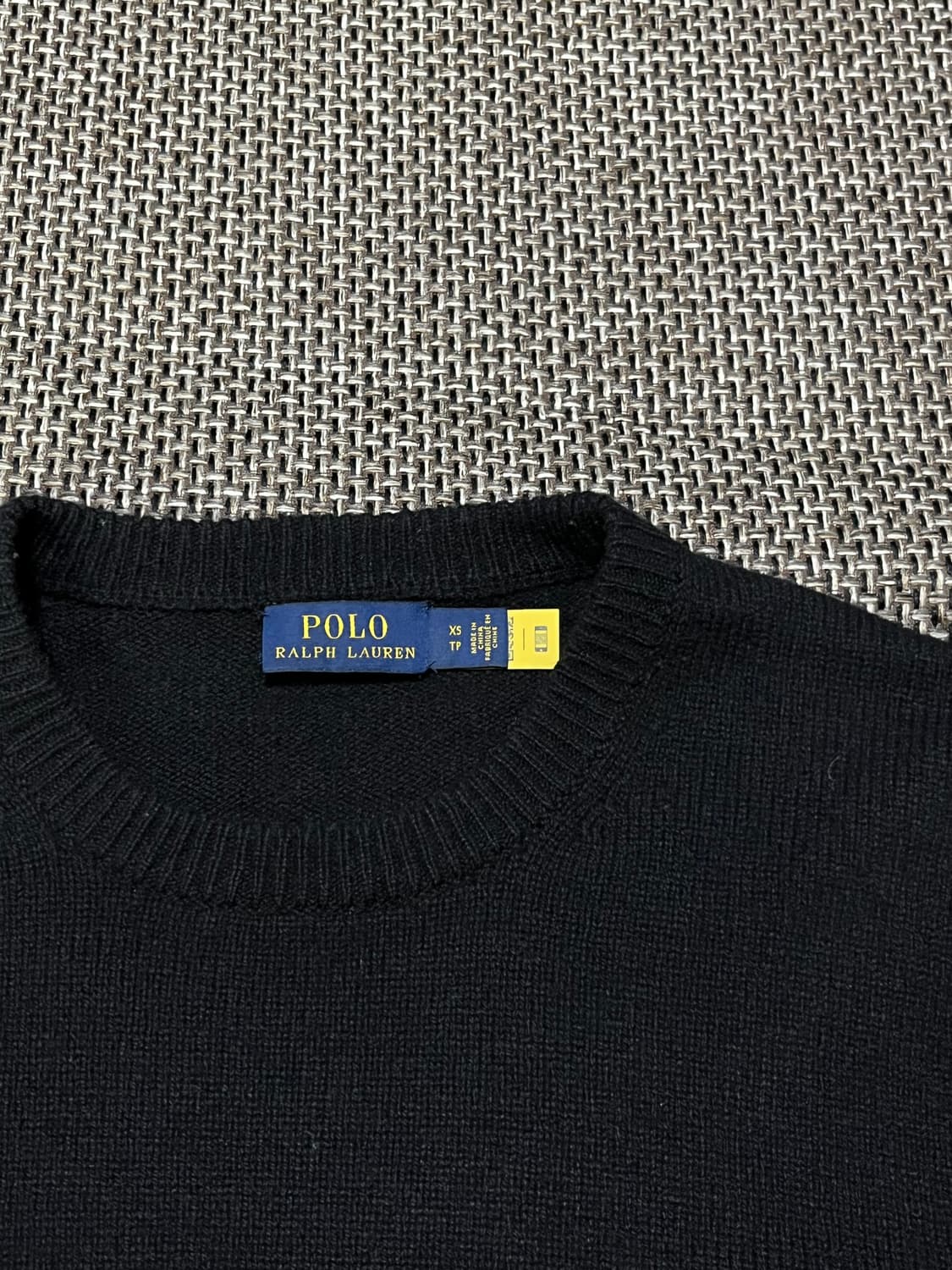 폴로 랄프로렌 블랙 니트 상품이미지4