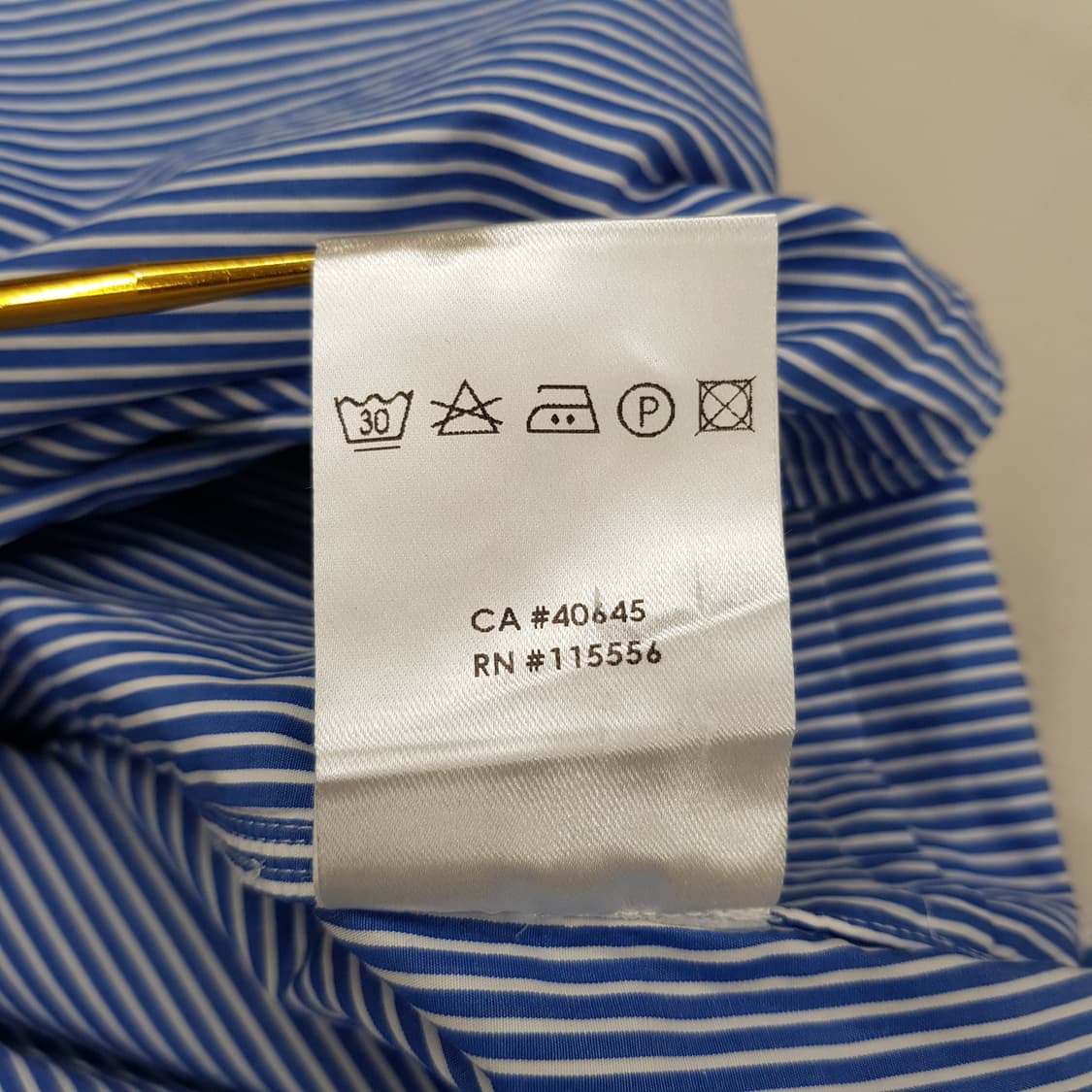 포츠1961 스트라이프 코튼 셔츠 원피스 IT40사이즈 상품이미지9