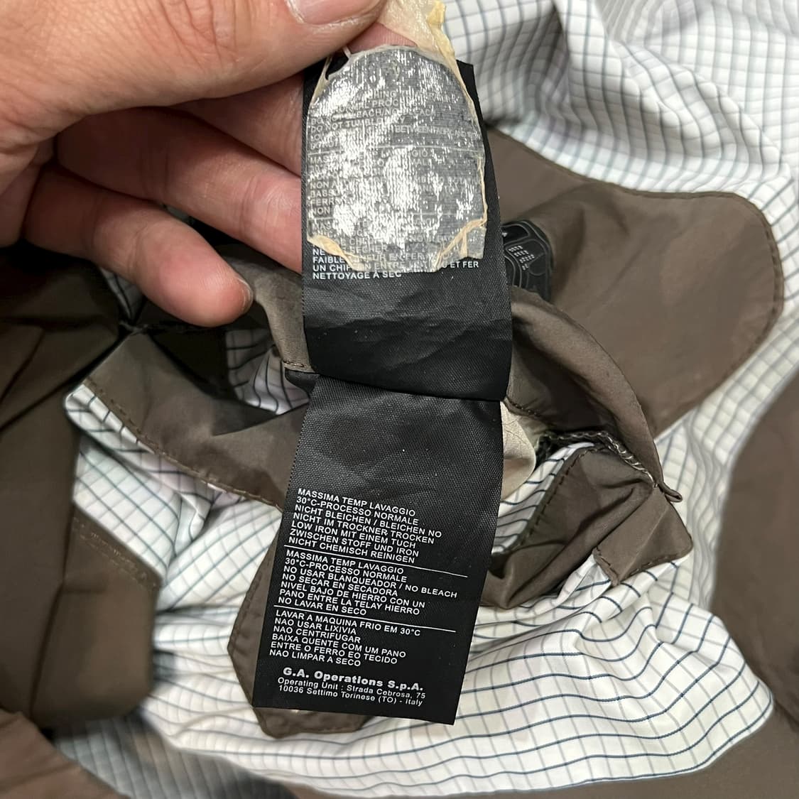  아르마니 꼴레지오니 트렌치 맥코트 y14107 상품이미지9