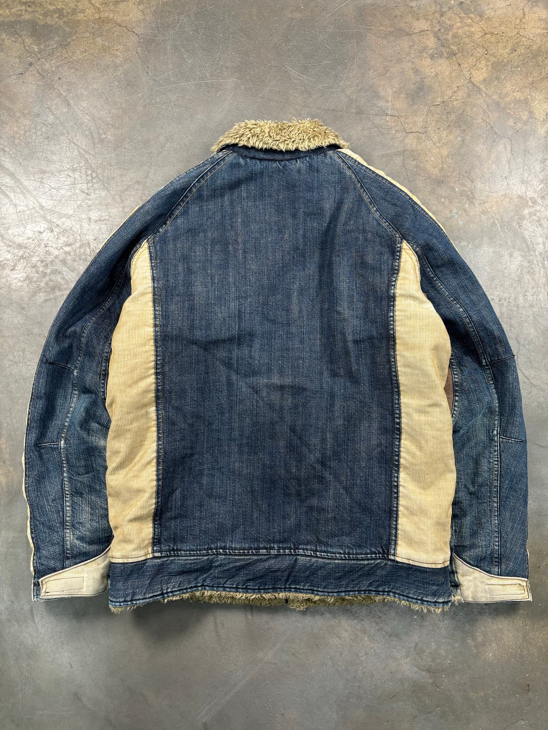 빈티지 데님 쉐르파 자켓 상품이미지7