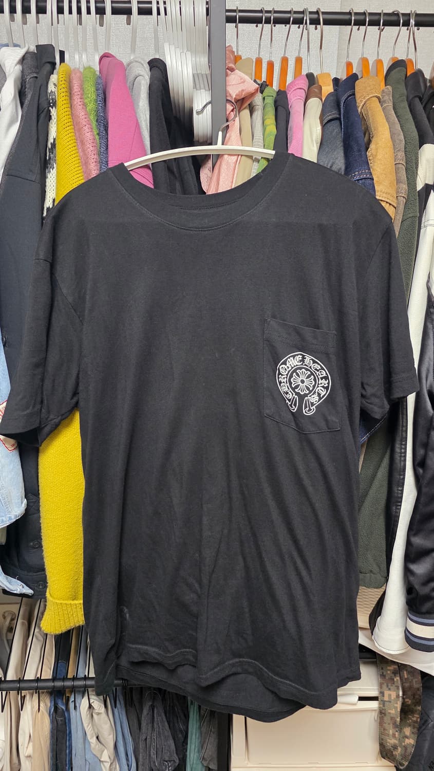 크롬하츠 홀스슈 반팔티 L 상품이미지2