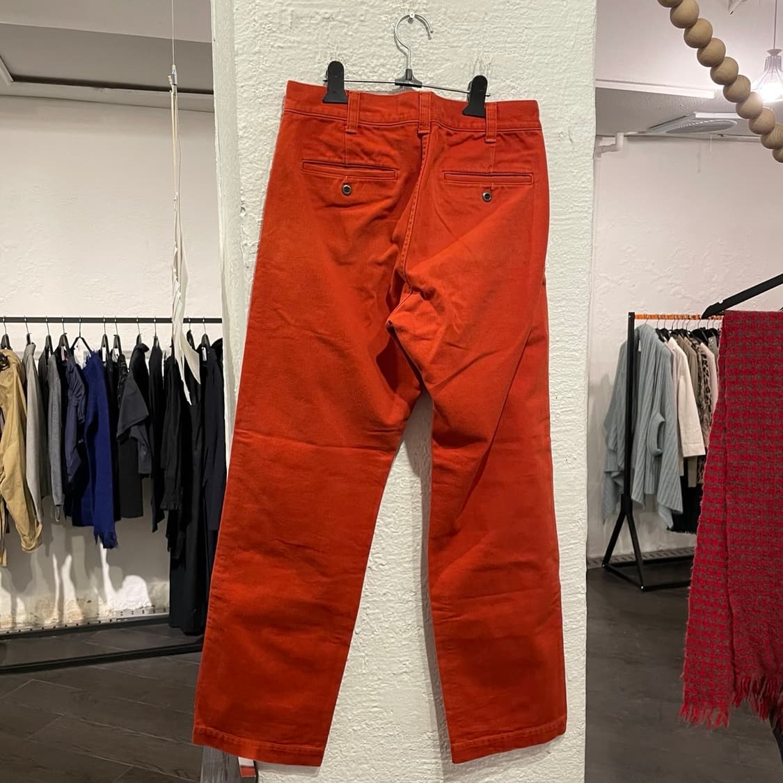 꼼데가르송 옴므 데님팬츠 오렌지 상품이미지3